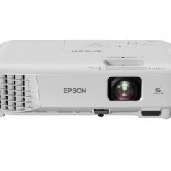 Мултимедийни проектори EPSON Epson EB-W06, WXGA (1280 x 800, 16:10), 3700 ANSI lumens, 16 000:1, HDMI, USB, WLAN (optional), Speakers, 24 months, Lamp: 12 months or 1000 h, White