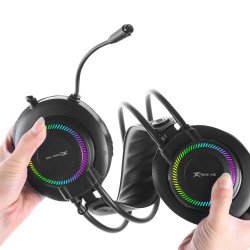Слушалки XTRIKE ME    Xtrike ME геймърски слушалки Gaming Headphones GH-509 - RGB, 50mm, PC/Consoles