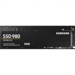 SSD Твърд диск SAMSUNG 980 250GB PCIe 3.0 NVMe 1.4 M.2 V-NAND 3-bit MLC, Pablo Controller, 256-bit Encryption, Read 2900 MB/s Write 1300 MB/s