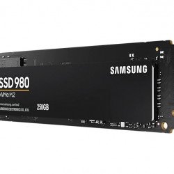 SSD Твърд диск SAMSUNG 980 250GB PCIe 3.0 NVMe 1.4 M.2 V-NAND 3-bit MLC, Pablo Controller, 256-bit Encryption, Read 2900 MB/s Write 1300 MB/s