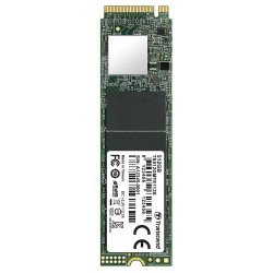 SSD Твърд диск TRANSCEND 512GB, M.2 2280,PCIe Gen3x4, M-Key, 3D TLC, DRAM-less