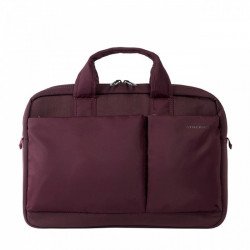 Раници и чанти за лаптопи TUCANO BPB1314-BX :: Чанта за 13/14 лаптоп, колекция Piu, Бургунди