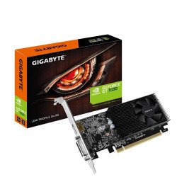 Видео карта GIGABYTE GeForceR GT 1030 D4 2GB DDR4 64 bit, Low Profile, DVI-D, HDMI
