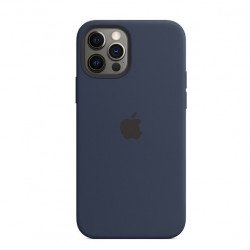 Аксесоари за моб. телефони APPLE Apple iPhone 12/12 Pro Silicone Case with MagSafe - Deep Navy