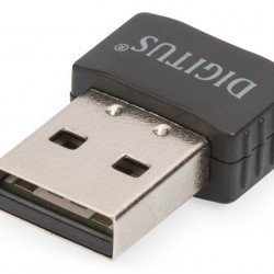 Мрежово оборудване ASSMANN ASSMANN DN-70565 :: DIGITUS Tiny USB Wireless 600AC мрежова карта