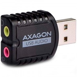Audio / Мултимедия AXAGON AXAGON ADA-10 USB2.0 - Stereo Audio Mini Adapter