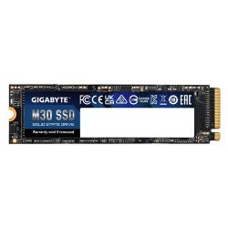 SSD Твърд диск GIGABYTE M30, 512GB, NVMe, PCIe Gen3, M.2