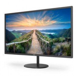 Монитор AOC Q32V4, 31.5 IPS WLED, 2560x1440@75Hz, 4ms GTG, 250cd/m2, 1000:1, 20M:1 DCR, Adaptive Sync, FlickerFree, Low Blue Light, 2Wx2, Tilt, HDMI, DP