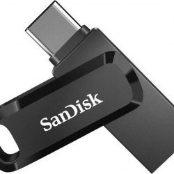 USB Преносима памет SANDISK USB памет SanDisk Ultra Dual Drive Go, 32 GB, USB 3.2 1st Gen (USB 3.0), Черен
