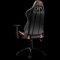 Аксесоари COUGAR Armor Pro Orange, Full Steel Frame, Breathable PVC Leather, Diamond Check Pattern Design, Micro Suede-Like Texture, Head and Lumbar Pillow, Mid Size, 3D Arm Rest Directions, Class 4 Gas Lift Cylinder, Orange / Black, 120 kg Weight Limit