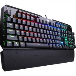 Клавиатура REDRAGON RGB механична геймърска клавиатура  Indrah K555-BK