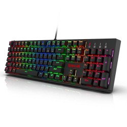 Клавиатура REDRAGON RGB механична геймърска клавиатура  Surara K582RGB-BK red switches