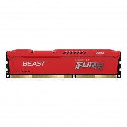 RAM памет за настолен компютър KINGSTON FURY Red 8GB DDR3 PC3-12800 1600MHz CL10 KF316C10BR/8