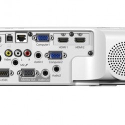 Мултимедийни проектори EPSON Epson EB-992F, Full HD 1080p (1920 x 1080, 16:9), 4000 ANSI lumens, 16 000 : 1, USB 2.0 Type A, USB 2.0 Type B, RS-232C, LAN, VGA in (2x), VGA out, HDMI in (2x), Composite in, Wireless 802.11b/g/n, Miracast, White