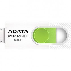 USB Преносима памет ADATA 64GB USB UV320 ADATA WHITE