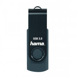 USB Преносима памет HAMA USB памет HAMA Rotate, 256GB, 90 MB/s, Петролно синьо