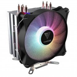 Охладител / Вентилатор GAMDIAS охладител CPU Cooler BOREAS E1-410 LITE RGB