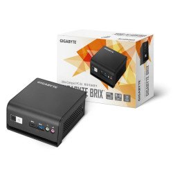 Компютър GIGABYTE Настолен компютър Gigabyte Brix  IntelR PentiumR N6005 up to 2.8 GHz, 1 x SO-DIMM DDR4; m.2 SSD; Wi-Fi