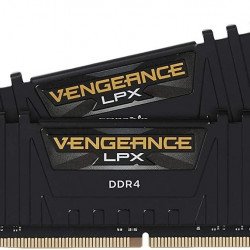 RAM памет за настолен компютър CORSAIR VENGEANCE LPX, 16GB (2 x 8GB), DDR4, 3200MHz, C16 AMD Ryzen, Black