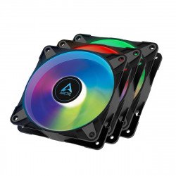 Охладител / Вентилатор ARCTIC Вентилатори ARCTIC P12 Black, A-RGB, 120mm, 3 Fan комплект