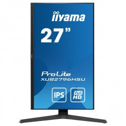 Монитор IIYAMA XUB2796HSU-B1 27 inch IPS LED Panel, 1920x1080, 75Hz, 1ms, 250cd/m2, HDMI, DisplayPort, 2xUSB, speakers, Height adjustment, Pivort, ultra slim, AMD FreeSync