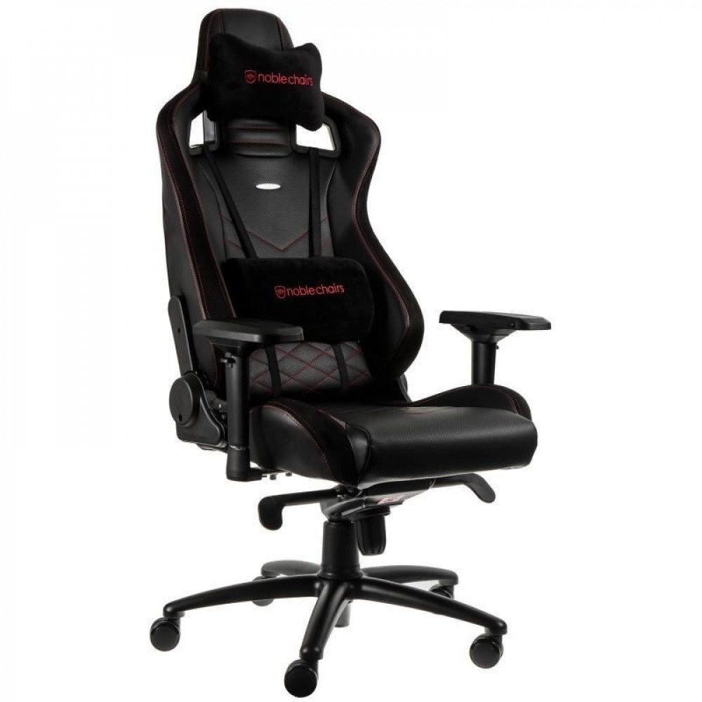 Геймърски стол noblechairs EPIC, Black/Red