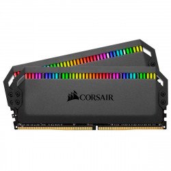 RAM памет за настолен компютър CORSAIR Dominator Platinum RGB Black 16GB(2x8GB) DDR4 PC4-25600 3200MHz CL16 CMT16GX4M2Z3200C16 AMD Ryzen Optimized
