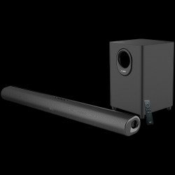 Колонка F&D FENDA Multimedia Bluetooth Speakers F&D HT-330 2.1 TV Soundbar with Wired Subwoofer, 80W(40W+20W*2) (RMS), Subwoofer driver: 6.5