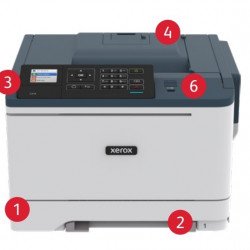 Принтер XEROX C310 A4 colour printer 33ppm. Duplex, network, wifi, USB, 250 sheet paper tray