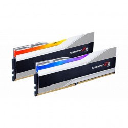 RAM памет за настолен компютър G.SKILL Trident Z5 Silver RGB 32GB(2x16GB) DDR5 PC5-44800 5600MHz CL36 F5-5600J3636C16GX2-TZ5RS