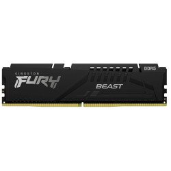 RAM памет за настолен компютър KINGSTON FURY Beast Black 16GB DDR5 PC5-44800 5600MHz CL40 KF556C40BB-16