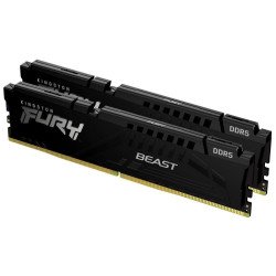 RAM памет за настолен компютър KINGSTON FURY Beast Black 32GB(2x16GB) DDR5 PC5-38400 4800MHz CL38 KF548C38BBK2-32