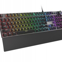 Клавиатура GENESIS Genesis Mechanical Gaming Keyboard Thor 401 RGB Backlight Brown Switch US Layout Software