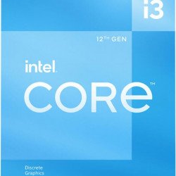 Процесор INTEL Alder Lake Core i3-12100F, 4 Cores, 8 Threads (3.3GHz Up to 4.3Ghz, 12MB, LGA1700), 58W, BOX