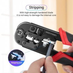 Мрежово оборудване VENTION    Клещи за кримпване  Multi-Fuction Crimping Tool - KEAB0