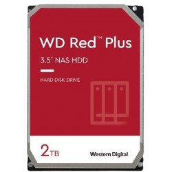 Хард диск WD Red Plus 2TB SATA 6Gb/s 3.5inch Rpm5400 128MB cache Internal HDD Bulk