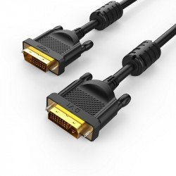 Кабел / Преходник VCOM VCom кабел DVI 24+1 Dual Link M / M +2 Ferrites - CG442GD-1.8m