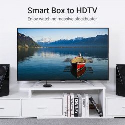 Кабел / Преходник VENTION    Vention Кабел HDMI Right Angle 90 Degree v2.0 M / M 4K/60Hz Gold - 2M Black - AARBH