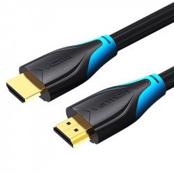 Кабел / Преходник VENTION    Vention Кабел HDMI v2.0 M / M 4K/60Hz Gold - 1.5M Black - AACBG