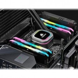 RAM памет за настолен компютър CORSAIR DDR4 32GB 2x16GB 3600MHz DIMM CL18 VENGEANCE RGB PRO SL Black 1.35V XMP 2.0