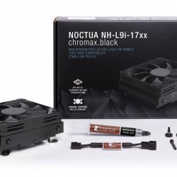 Охладител / Вентилатор NOCTUA Охлаждане CPU Cooler NH-L9i-17xx CHROMAX.BLACK