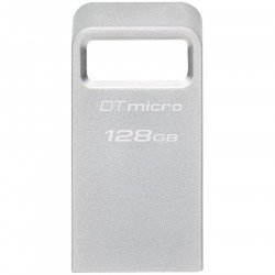 USB Преносима памет KINGSTON 128GB DataTraveler Micro 200MB/s Metal USB 3.2 Gen 1 EAN: 740617328028