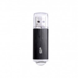 USB Преносима памет SILICON POWER USB памет SILICON POWER Ultima U02, 8GB, USB 2.0 Черен