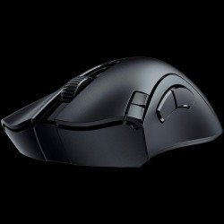 Мишка RAZER DeathAdder V2 X HyperSpeed, HyperSpeed Wireless, 14 000 DPI Optical Sensor, 2nd-gen Razer Mechanical Mouse Switches, 100% PTFE mouse-feet, Up to 235 hours of battery life (2.4GHz), AA/AAA Hybrid battery slot, Weight: 86-103g