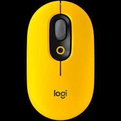 Мишка LOGITECH POP Mouse with emoji - BLAST_YELLOW - 2.4GHZ/BT - EMEA - CLOSE BOX