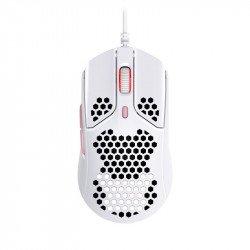 Мишка KINGSTON Геймърска мишка HyperX Pulsefire Haste, RGB, USB 2.0, Бял/Розов