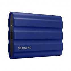 Външни твърди дискове SAMSUNG Portable SSD T7 Shield 1TB, USB 3.2 Gen 2, Read 1050 MB/s Write 1000 MB/s, IP65, Blue