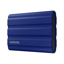 Външни твърди дискове SAMSUNG Portable SSD T7 Shield 1TB, USB 3.2 Gen 2, Read 1050 MB/s Write 1000 MB/s, IP65, Blue
