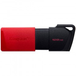 USB Преносима памет KINGSTON 128GB DataTraveler Exodia M USB slider cap USB 3.2 Gen2, red