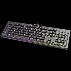 Клавиатура EVGA Z12 RGB Gaming Keyboard, RGB Backlit LED, 5 Programmable Macro Keys, Dedicated Media Keys, Water Resistant